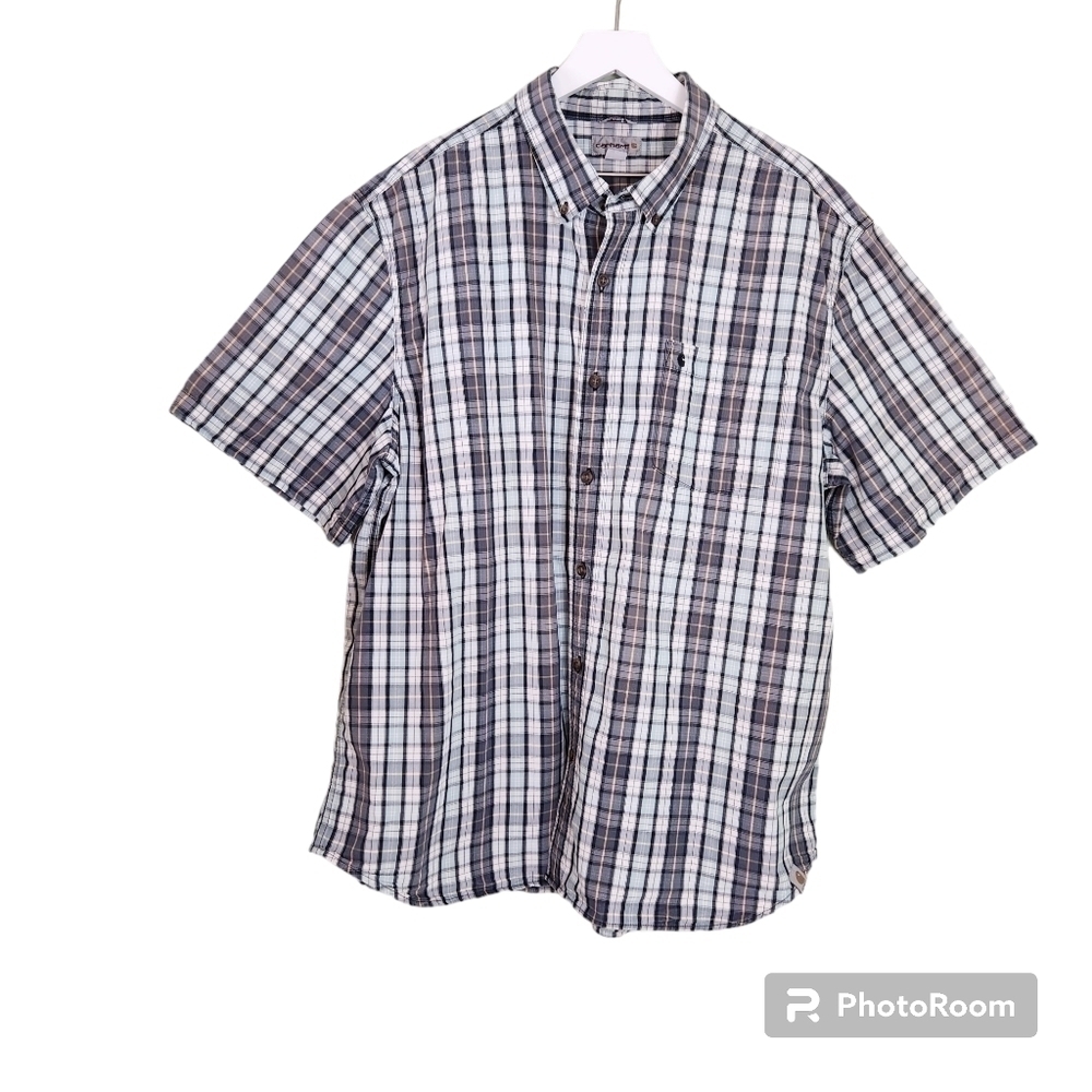 Men's Carhartt plaid shirt